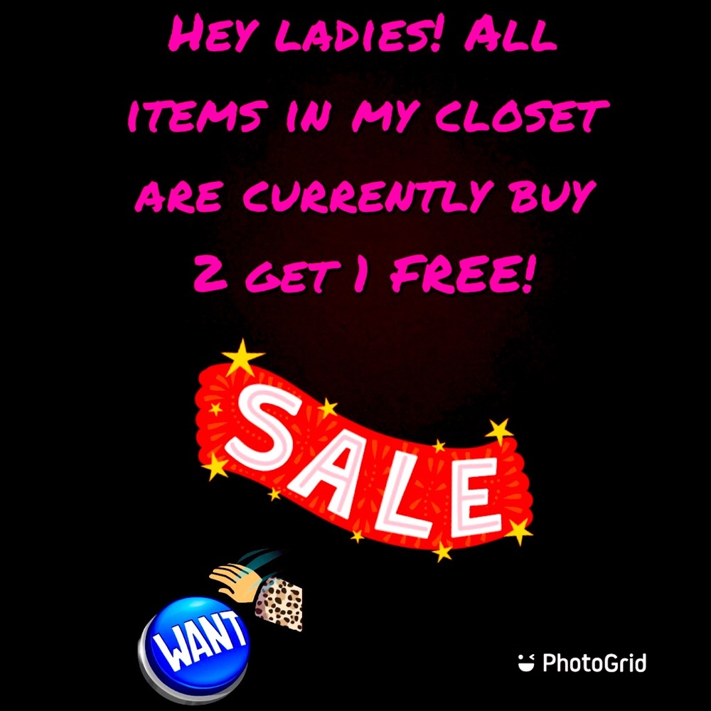 BIG SALE-BUY 2 GET ONE FREE!!!!